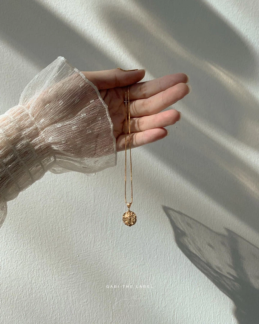 Gabi The Label Zodiac Coin Necklace *18k Gold-plated
