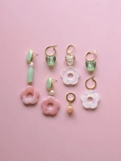 Gabi The Label Romance Rose Huggies *18K Gold-plated EARRINGS