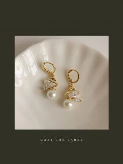 Gabi The Label HARMONY Huggies *Gold-plated EARRINGS