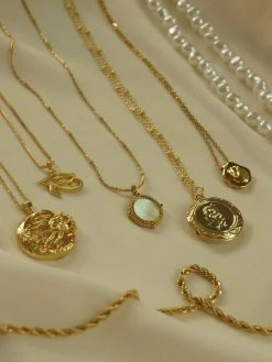 Gabi The Label Eye Of Horus Necklace *18K Gold-plated