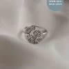 Gabi The Label 3 LOTUSES Pendant Ring // GABI EXCLUSIVE