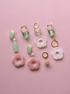 Gabi The Label Romance Rose Huggies *18K Gold-plated EARRINGS