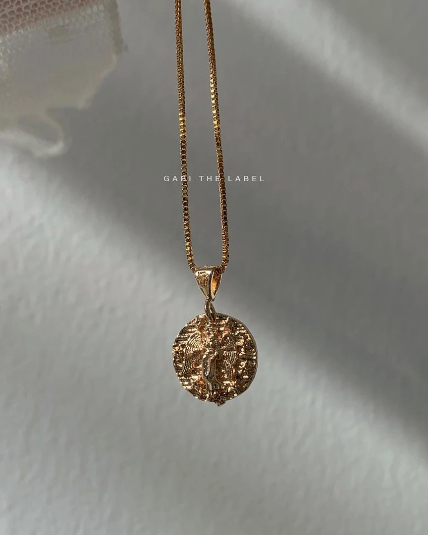 Gabi The Label Zodiac Coin Necklace *18k Gold-plated