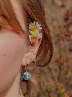 Gabi The Label EARRINGS CLOUD Huggies *18K Gold-plated