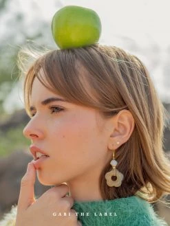 Gabi The Label Vintage Lolita Earrings - Short *18K Gold-plated