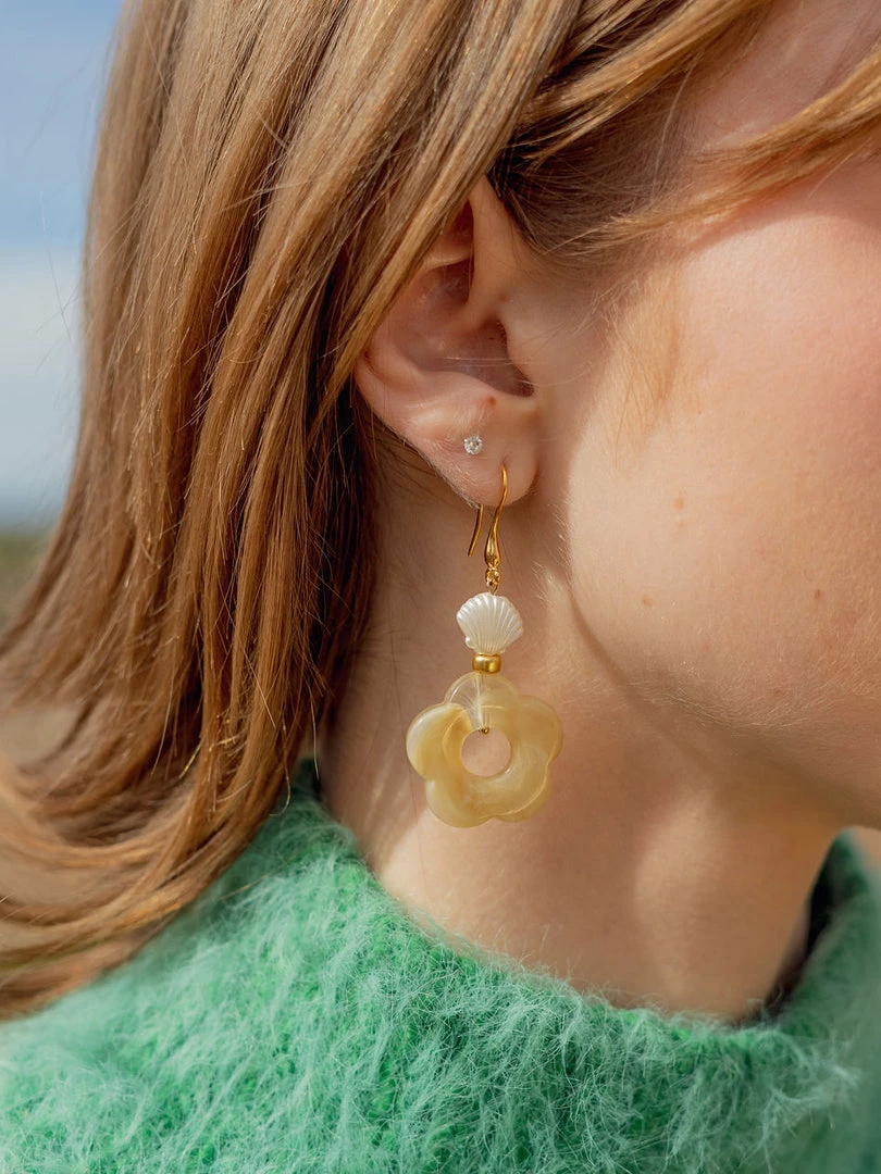 Gabi The Label Vintage Lolita Earrings - Short *18K Gold-plated