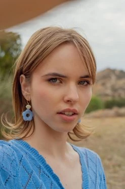 Gabi The Label Forget-me-not Dangles *18K Gold-plated