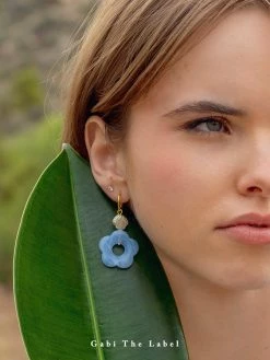 Gabi The Label Forget-me-not Dangles *18K Gold-plated