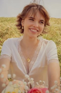 Gabi The Label ELLIE Locket Huggies *18K Gold-plated