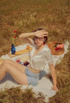 Gabi The Label Cher (Cherry) Earrings *Gold-plated Stems