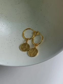 Gabi The Label EARRINGS Baby's Breath Pendant Hoops