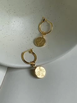 Gabi The Label EARRINGS Baby's Breath Pendant Hoops