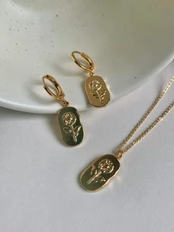 Gabi The Label A Stalk Of Flower Huggies EARRINGS