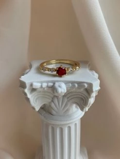 Gabi The Label Ruby Gemstone Ring