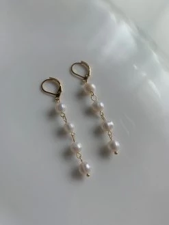 Gabi The Label Triple Pearls Earrings