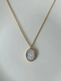 Gabi The Label Cupid Shell Stainless Steel Necklace