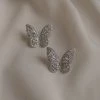 Gabi The Label OAHU Butterfly Earrings - Silver *Platinum-plated S925 Earposts