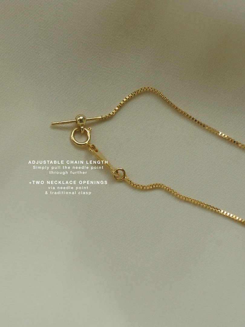 Gabi The Label Petite Rose Quartz Heart Necklace INSPIRED BY NATURE