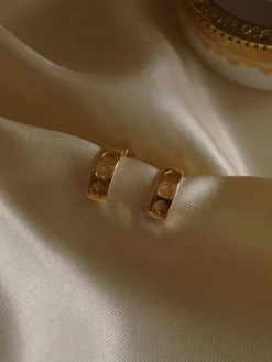 Gabi The Label Agota Earrings - Rose Pink *Gold-plated // GABI EXCLUSIVE