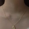 Gabi The Label ISLE OF US Amor Shell Necklace *14K Gold-plated