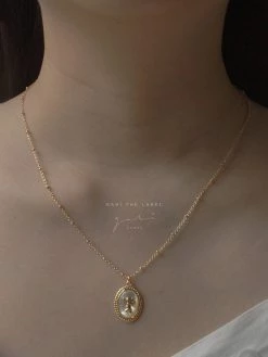 Gabi The Label ISLE OF US Amor Shell Necklace *14K Gold-plated