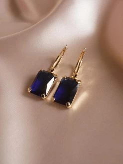 Gabi The Label ANASTASIA Earrings - Midnight Blue *Gold-plated