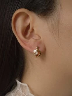 Gabi The Label APPLE Huggies *Gold-plated EARRINGS