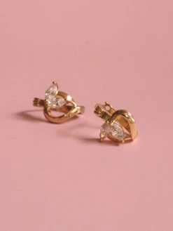 Gabi The Label APPLE Huggies *Gold-plated EARRINGS