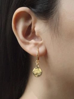 Gabi The Label EARRINGS Baby's Breath Pendant Hoops