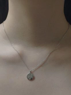 Gabi The Label INSPIRED BY NATURE Baby's Breath Pendant Necklace - Silver