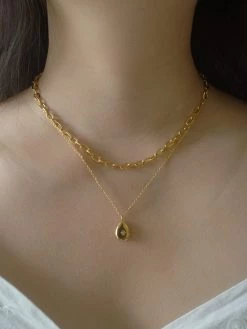 Gabi The Label AYN Chain Necklace *18K Gold-plated
