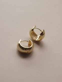 Gabi The Label Essential Bold Hoops - Gold *14k Gold-plated