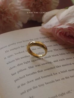 Gabi The Label The Bold Ring - Medium *18k Gold-plated