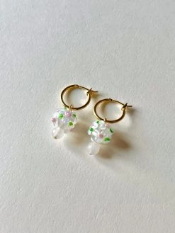 Gabi The Label Little Bouquet Hoop Earrings