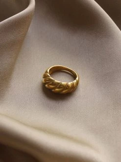 Gabi The Label Braided Ring *18k Gold-plated
