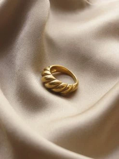 Gabi The Label Braided Ring *18k Gold-plated