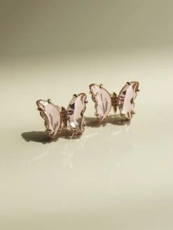 Gabi The Label Butterfly Earstuds - Pink *S925 Earposts EARRINGS