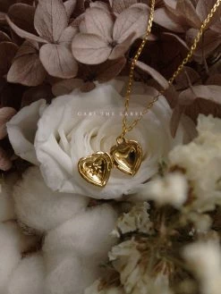 Gabi The Label CALLIE Locket Necklace *18K Gold-plated
