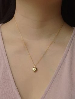 Gabi The Label CALLIE Locket Necklace *18K Gold-plated