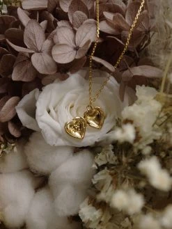 Gabi The Label CALLIE Locket Necklace *18K Gold-plated