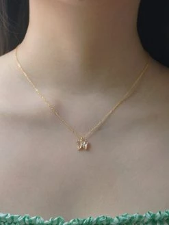 Gabi The Label Petite Butterfly Necklace - Clear