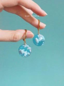 Gabi The Label CLOUD Hoops *18K Gold-plated EARRINGS