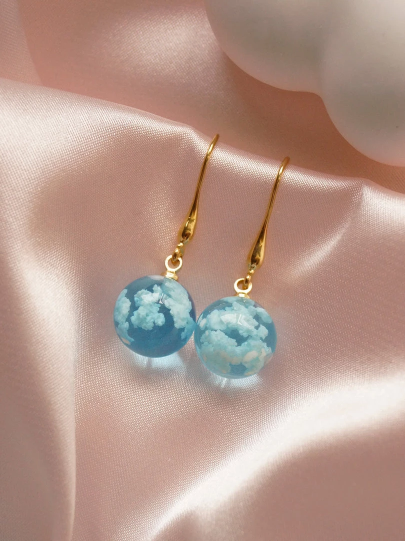 Gabi The Label CLOUD Drops *18K Gold-plated EARRINGS