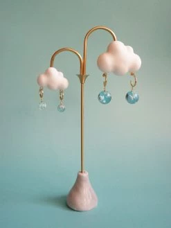 Gabi The Label EARRINGS CLOUD Huggies *18K Gold-plated