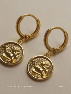 Gabi The Label Endless Love Cupid Huggies *18k Gold-plated