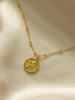 Gabi The Label Endless Love Cupid Necklace *18K Gold-plated