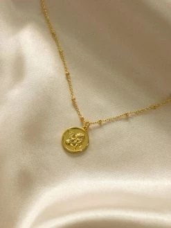 Gabi The Label Endless Love Cupid Necklace *18K Gold-plated