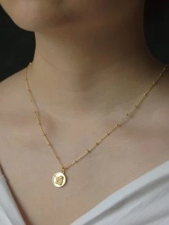 Gabi The Label Endless Love Cupid Necklace *18K Gold-plated