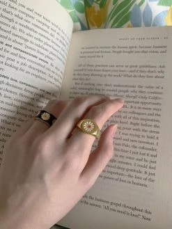 Gabi The Label DAISY Ring *18k Gold-plated S925