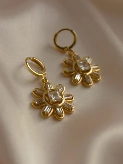 Gabi The Label DAISY Huggies *18K Gold-plated EARRINGS